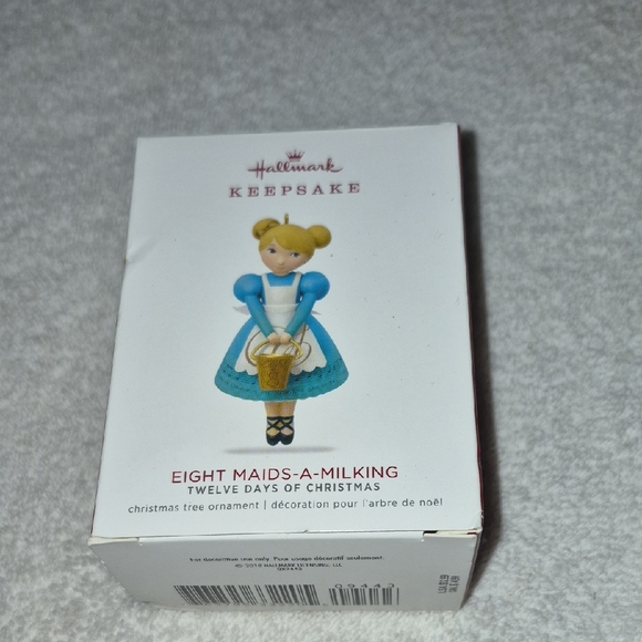 Hallmark Other - Hallmark Keepsake Ornament with Blue and White Maid